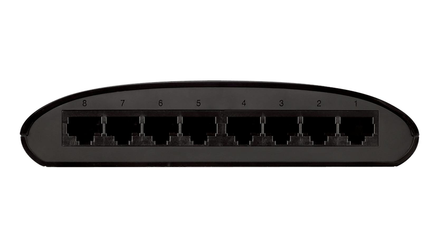 Суич D-Link DES-1008D/E, 8 портов 10/100, Desktop - Image 3