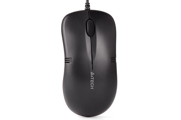 Жична мишка A4Tech OP-560NU, 1200 DPI, Черен - Image 3