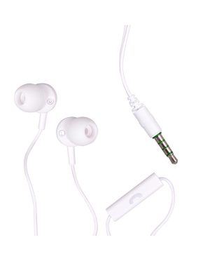 Слушалки с микрофон MAXELL EB-875 Ear BUDS, тапи, бели