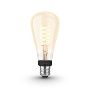 PHILIPS HueW 7W Fil ST72 EUR E27
