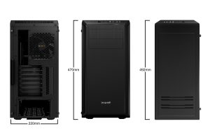 be quiet! кутия Case ATX - Pure Base 600 Window Black
