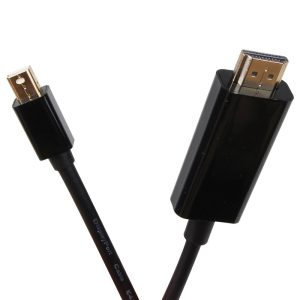 VCom Кабел Mini Display Port M / HDMI M 4K 2160p - CG615L-1.8m-4K Black