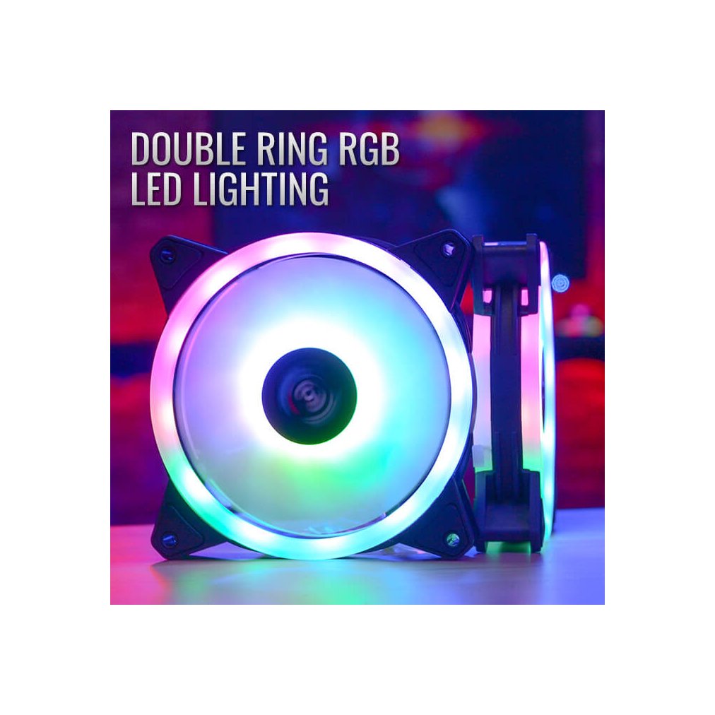 AeroCool вентилатор Fan 120 mm - Duo 12 - Addressable RGB - ACF3-DU10217.11 - Image 2