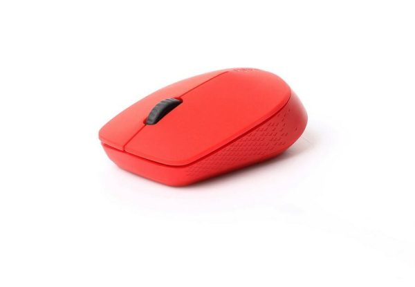 Безжична оптична мишка RAPOO M100 Silent, Multi-mode, безшумна, Червен
