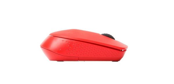 Безжична оптична мишка RAPOO M100 Silent, Multi-mode, безшумна, Червен - Image 4