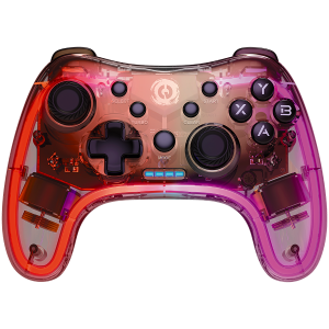 CANYON GPW-04 2.4G Wireless Controller with  built-in 800mah battery 2M Type-C charging cable ,Wireless Gamepad for Android / PC / PS3 /PS4 /XBOX360/ Nitendo Switch（RGB Lighting) 151*110*42mm 208g