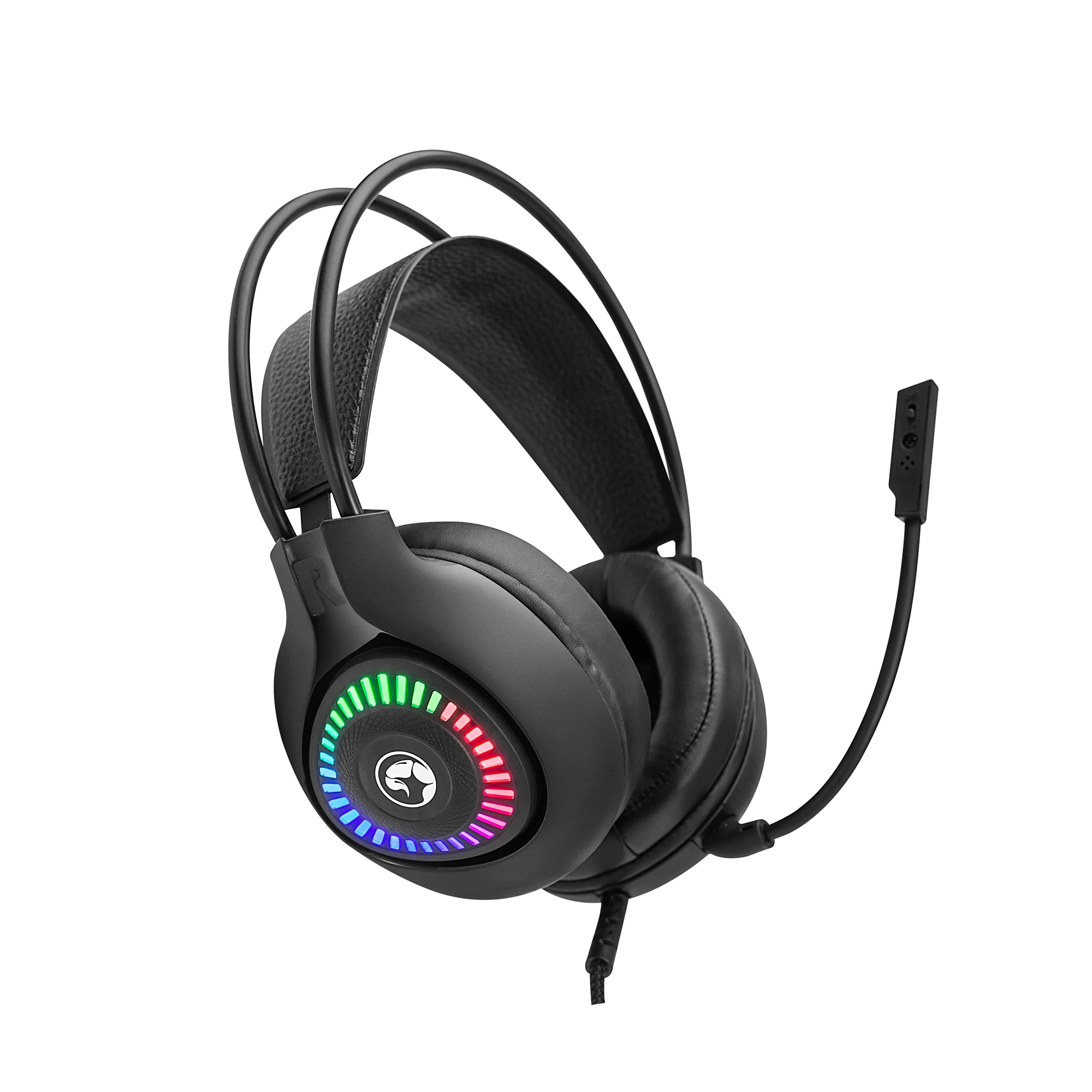 Marvo геймърски слушалки Gaming Headphones H8325 - 50mm, RGB - Image 6
