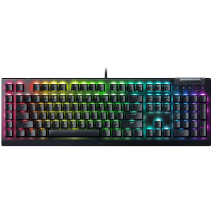 Razer BlackWidow V4 X Mechanical Gaming Keyboard US Layout Green Switch Razer Chroma™ RGB 6 Macro Keys Lubricated Stabilizers Media Roller