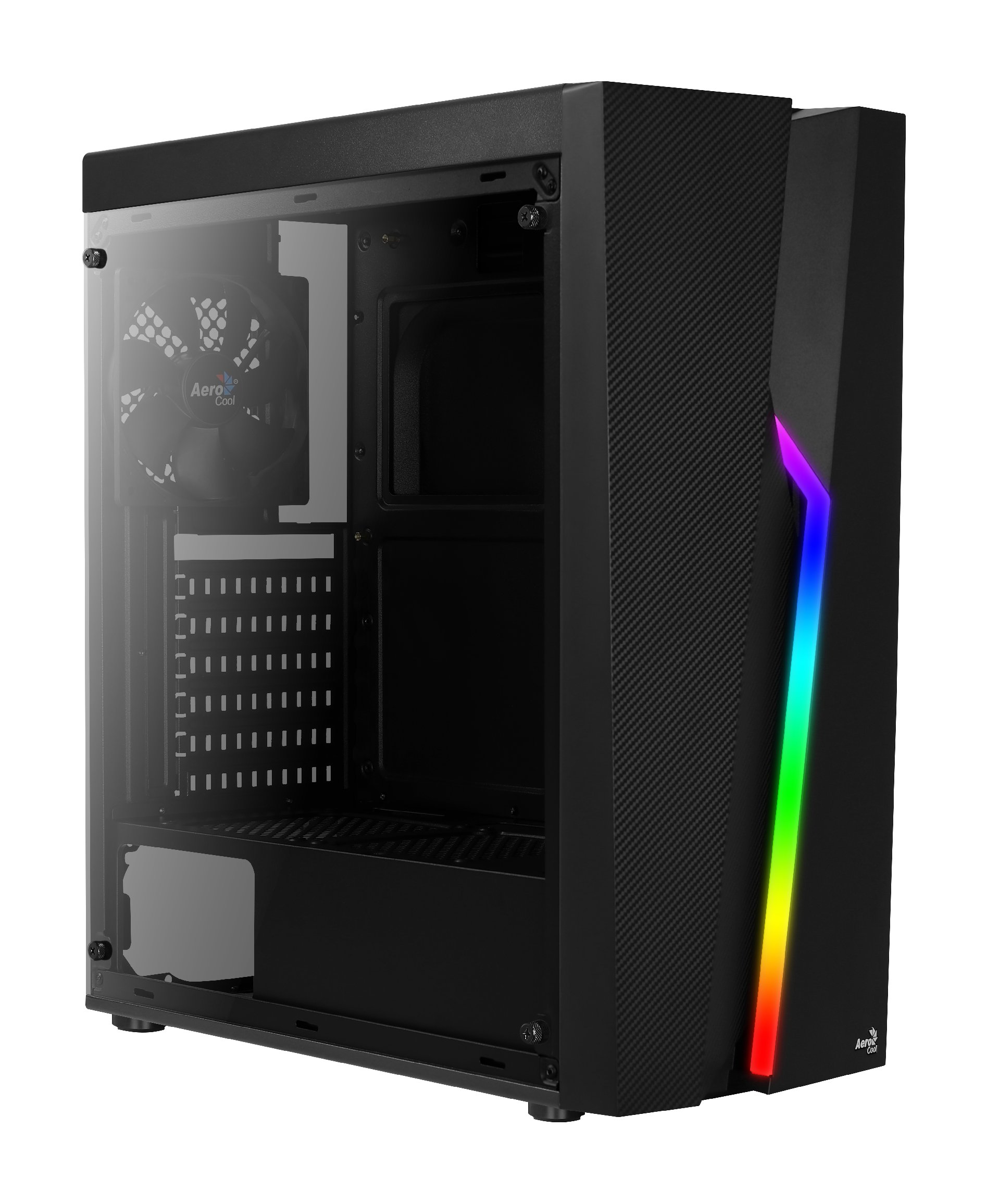 AeroCool кутия за компютър Case ATX - Bolt RGB - ACCM-PV15012.11 - Image 7