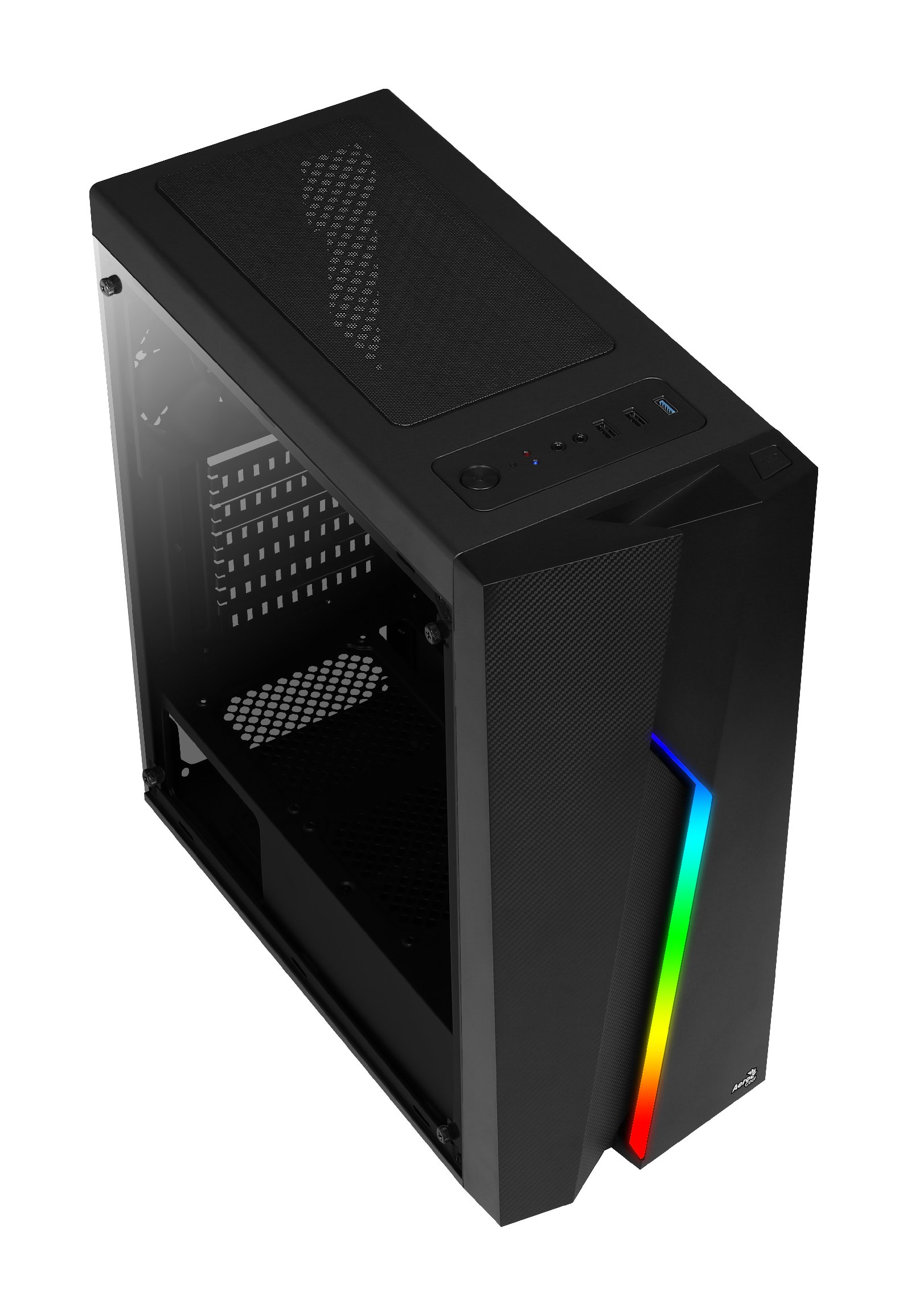 AeroCool кутия за компютър Case ATX - Bolt RGB - ACCM-PV15012.11 - Image 9