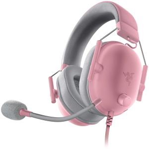 Razer BlackShark V2 X - Quartz Gaming Headset HyperClear Cardioid Mic 50 mm TriForce Drivers Advanced Passive Noise Cancellation Breathable Memory Foam Cushions HyperClear Cardioid Mic 7.1 Surround Sound 3.5mm