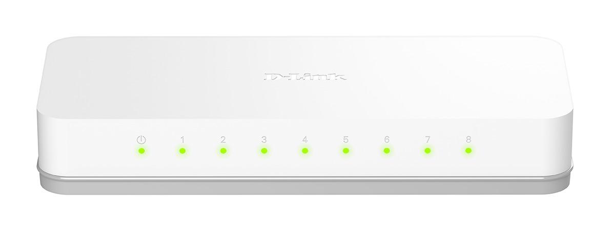 Суич D-Link GO-SW-8E/E, 8 портов 10/100