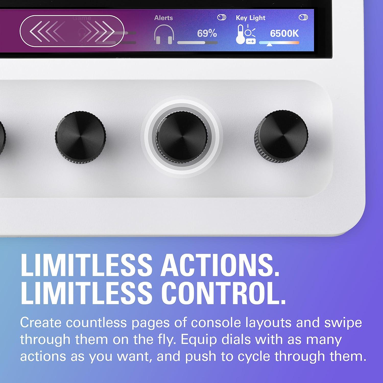 Контролер Elgato Stream Deck Plus - LCD Touch Panel White Edition - Image 4