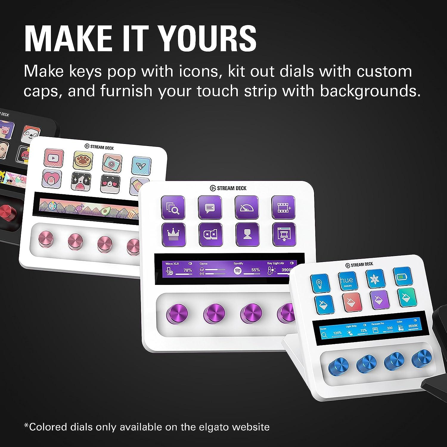 Контролер Elgato Stream Deck Plus - LCD Touch Panel White Edition - Image 5