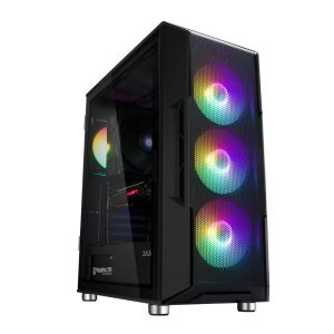 Zalman кутия Case ATX - I3 NEO Black - RGB, Mesh