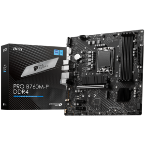 MSI PRO B760M-P DDR4 mATX Socket 1700