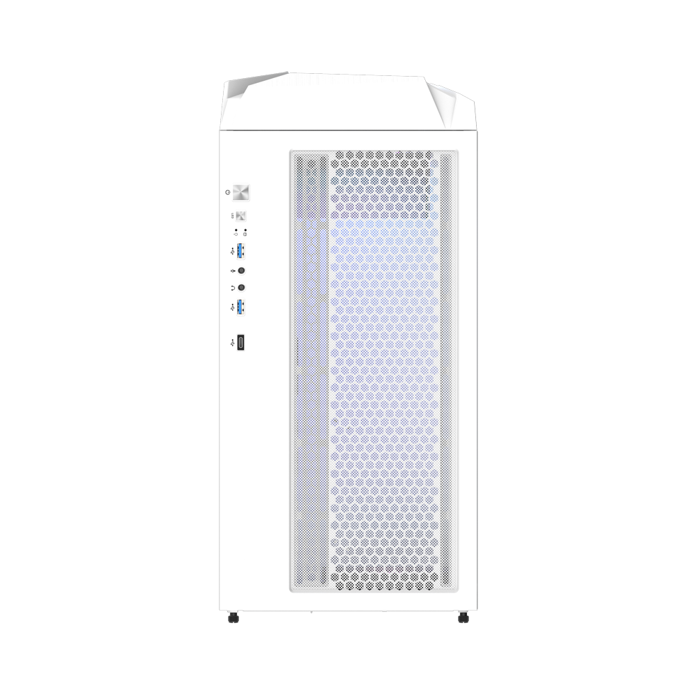 Кутия Gigabyte C301 WHITE V2, Tempered Glass, Mid-Tower, RGB Fusion - Image 6
