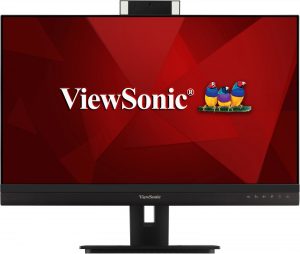 VIEWSONIC VG2756V-2K 27inch 16:9 1920x1080 Frameless IPS Monitor with Webcam HDMI DP USB
