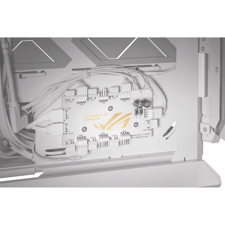 Кутия ASUS ROG HYPERION WHITE, ATX/EATX, Full-Tower, Aura Sync ARGB - Image 15