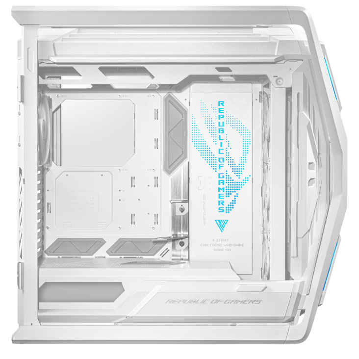 Кутия ASUS ROG HYPERION WHITE, ATX/EATX, Full-Tower, Aura Sync ARGB - Image 9