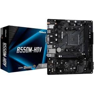 ASROCK MB (AM4 B550 2xDDR4,1xPCIe x16,1xPCI Ex1 6xSATA3  M.2 DP,HDMI,DVI USB 3.2) ATX