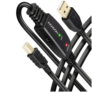 Axagon Sil wallcharger 2x port (USB-A + USB-C) PD3.0/QC4+/PPS/AFC/Apple. 30W total power.