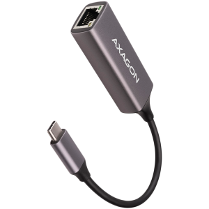 AXAGON ADE-TRC Type-C USB3.2 Gen 1 - Gigabit Ethernet 10/100/1000 Adapter metal titan grey