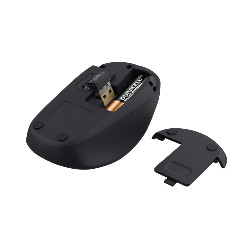 Мишка, TRUST YVI+ Wireless Mouse Eco Black - Image 4