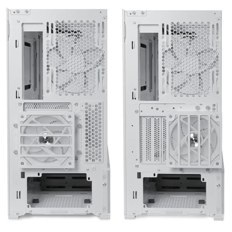 Кутия Lian-Li LANCOOL 216 RGB Mid-Tower, Tempered Glass, Бяла - Image 5