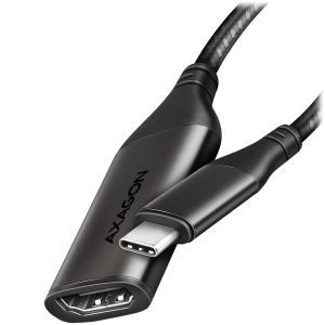 AXAGON RVC-HI2M USB-C -> HDMI 2.0 adapter 4K/60Hz Aluminum 25cm cable