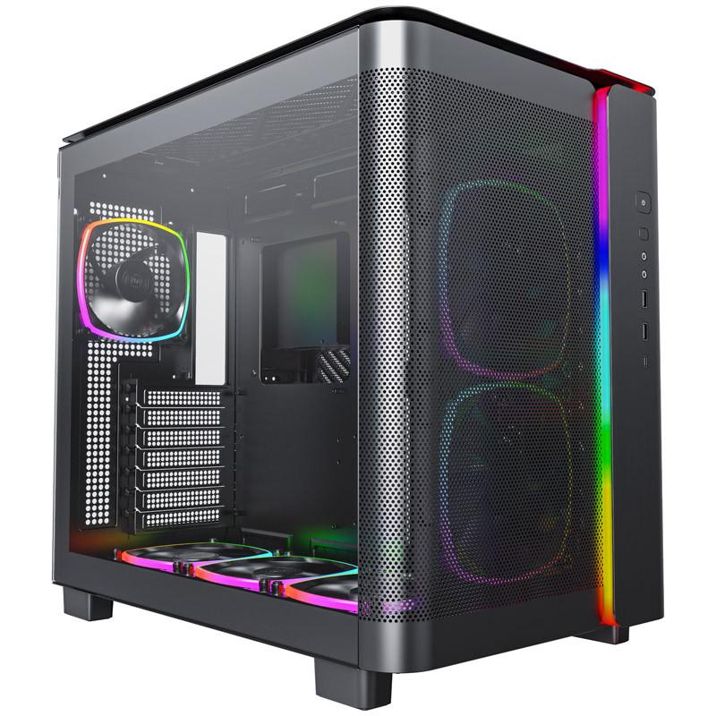 Кутия MONTECH KING 95 PRO ARGB, TG, Mid-Tower, Черен - Image 2