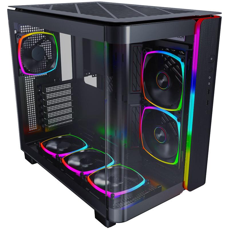 Кутия MONTECH KING 95 PRO ARGB, TG, Mid-Tower, Черен - Image 3