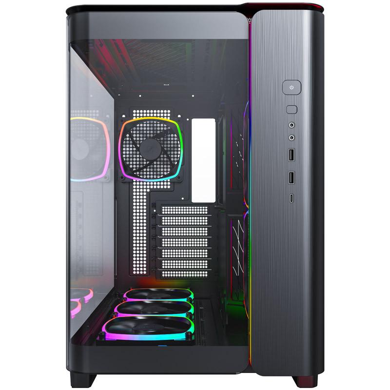 Кутия MONTECH KING 95 PRO ARGB, TG, Mid-Tower, Черен - Image 4
