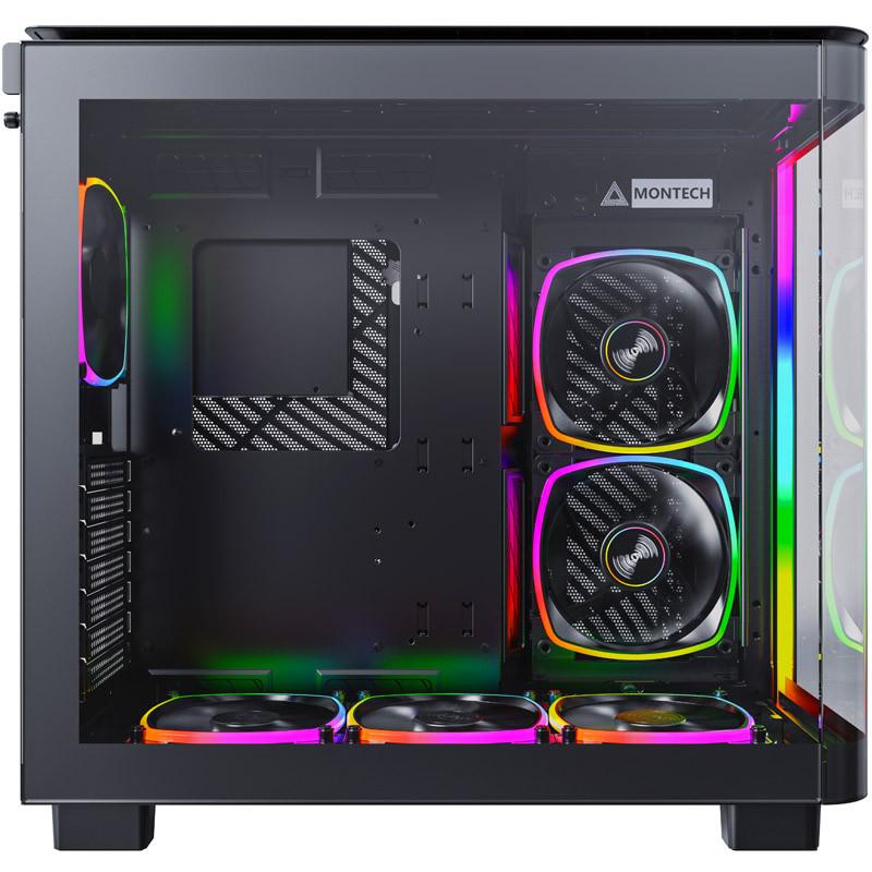 Кутия MONTECH KING 95 PRO ARGB, TG, Mid-Tower, Черен - Image 5