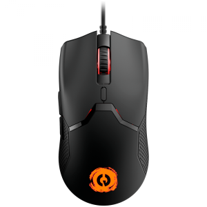 CANYON Carver GM-116,  6keys Gaming wired mouse A603EP sensor DPI up to 3600 rubber coating on panel Huano 1million switch 1.65M PVC cable ABS material. size: 130*69*38mm weight: 105g Black