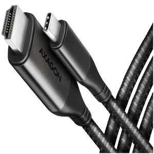 AXAGON RVC-HI2MC USB-C -> HDMI 2.0 adapter 4K/60Hz Aluminum 1,8m cable