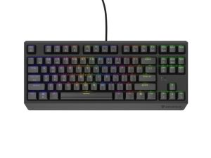Клавиатура, Genesis Gaming Keyboard Thor 230 TKL US RGB Mechanical Outemu Red Black Hot Swap