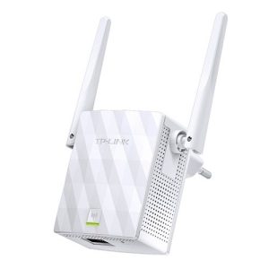 Repeater TP-Link  TL-WA855RE 300Mbps Wireless N Wall Plugged Range Extender Qualcomm 2T2R 2.4GHz 802.11b/g/n 1 10/100M LAN Ranger Extender button AP & Range extender mode 2 fixed antennas