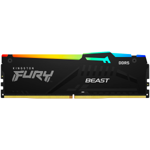 Kingston 64GB 6000MT/s DDR5 CL30 DIMM (Kit of 2) FURY Beast RGB EXPO EAN: 740617342819