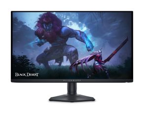 Монитор, Dell Alienware AW2725DF, 26.7" QD-OLED Anti-reflection, IPS, 0.03ms, 1000 cd/m2, QHD (2560X1440), 360Hz, HDR-400, AMD FreeSyncPremium Pro+VESA, HDMI, DP, USB-C, USB 3.2,  Height Adjustable, Pivot, Swivel, Tilt, Black