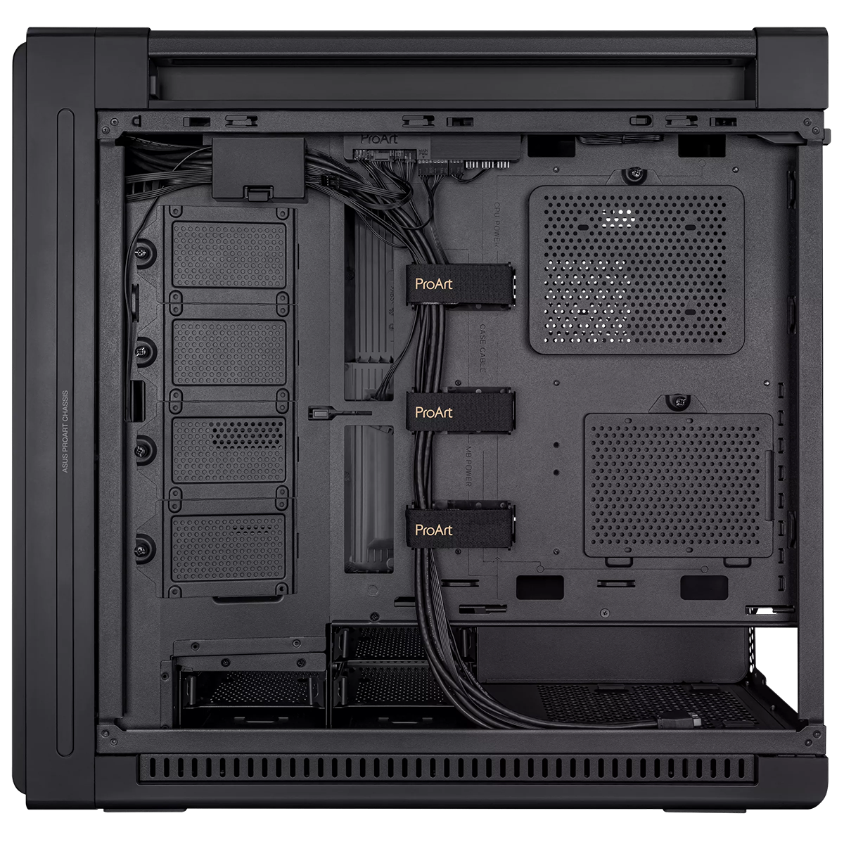 Кутия ASUS ProArt PA602 Tempered Glass ARGB Black, Full-Tower - Image 8