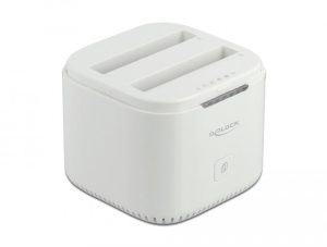 Станция Delock USB-C, За 2 x 2.5″ SATA HDD / SSD, Клониране
