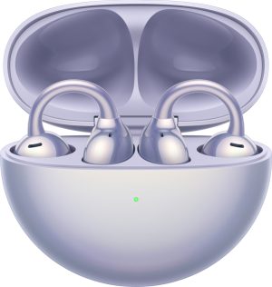 Слушалки, Huawei FreeClip Dove-T00 Purple, Bluetooth 5.3, 20Hz - 20 KHz, 55mAh