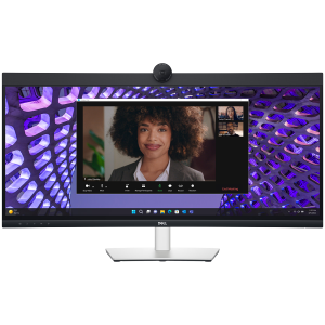 Monitor LED Dell P3424WEB Curved Video Conferencing 34" 3440x1440 WQHD IPS Antiglare 21:9 1000:1 300 cd/m2 8ms/5ms 178/178 DP HDMI