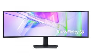 Монитор, Samsung 49" 49C950 VA DQHD 120 Hz, 4 ms GTG, 5120x1440,USB-C 90W, USB 3.0, HDMI, Speakers, Black