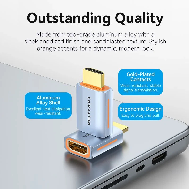 Vention Адаптер Adapter HDMI M / HDMI F - AIVH0 - Image 7