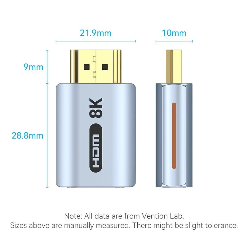 Vention Адаптер Adapter HDMI M / HDMI F - AIVH0 - Image 10