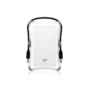 Удароустойчиво чекмедже за 2.5" диск Silicon Power Armor A30 White USB 3.2