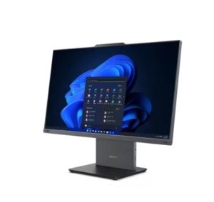 Настолен компютър - всичко в едно, Lenovo ThinkCentre neo 50a 27 G5 AIO Intel Core i5-13420H (up to 4.6GHz, 12MB), 16GB DDR5 5200MHz, 512GB SSD, 27" FHD (1920x1080) IPS AG, Intel UHD Graphics, WLAN, BT, 5MP Cam, KB, Mouse, Luna Grey, Monitor Stand, DOS, 3Y Onsite