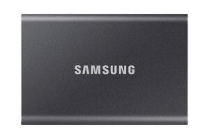 SAMSUNG Portable SSD T7 4TB extern USB 3.2 Gen 2 titan grey